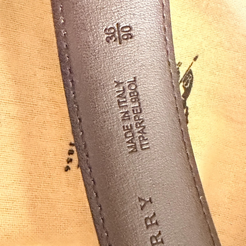 Burberry Beige and Brown Belt …UNISEX BRAND NEW Size 36/90 - Picture 4 of 6